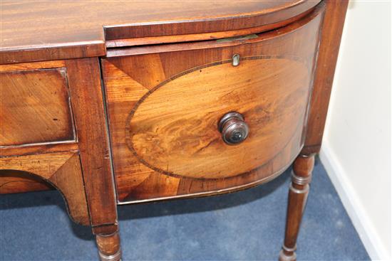 A Regency mahogany sideboard	 W.177cm